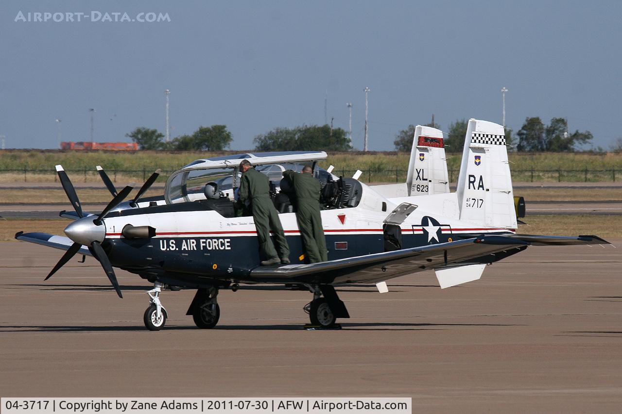 04-3717, 2004 Raytheon T-6A Texan II C/N PT-269, At Alliance Airport - Fort Worth, TX