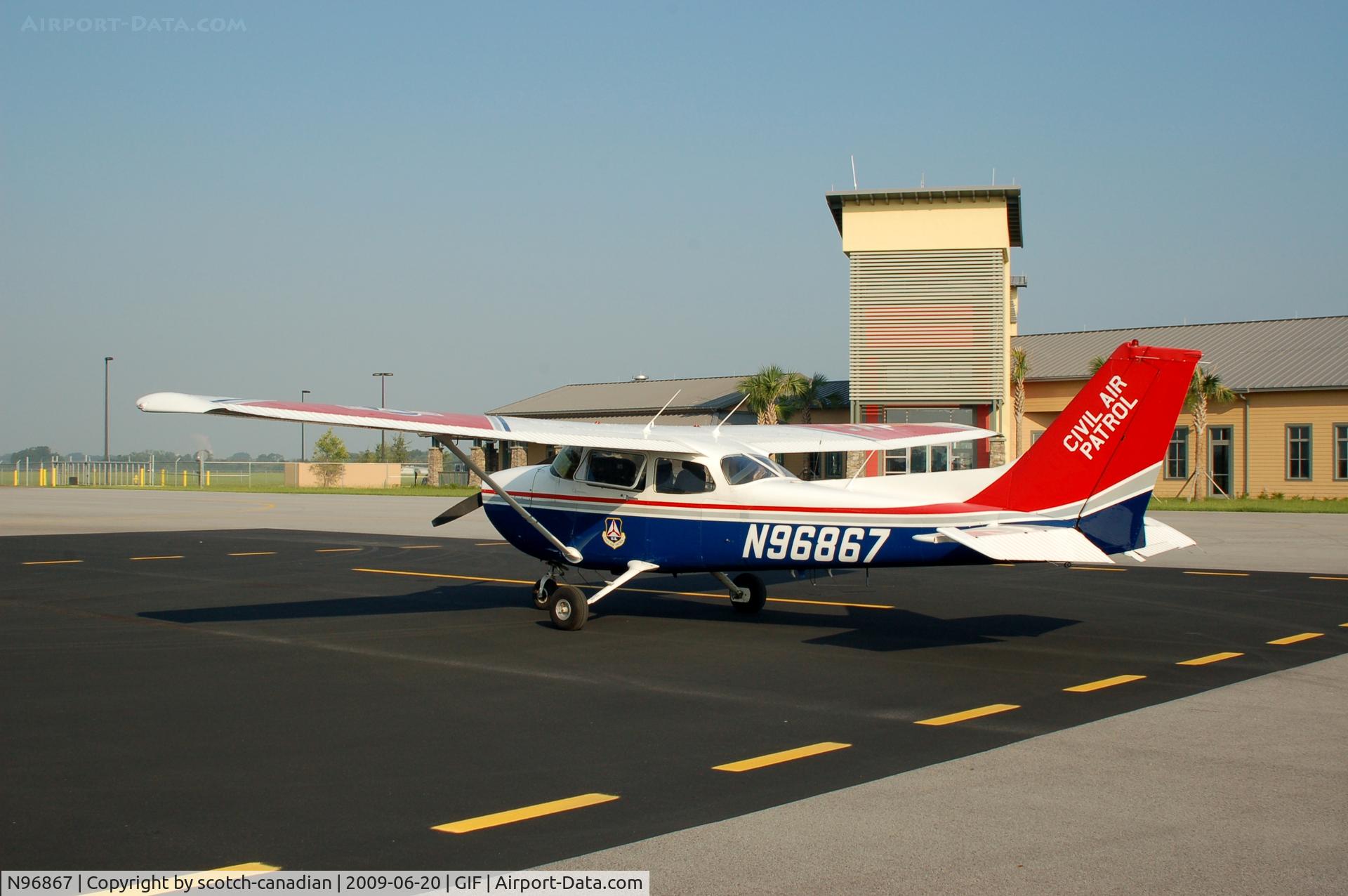 N96867, 1984 Cessna 172P C/N 17276124, 1984 Civil Air Patrol Cessna 172P N96867 at Gilbert Airport, Winter Haven, FL