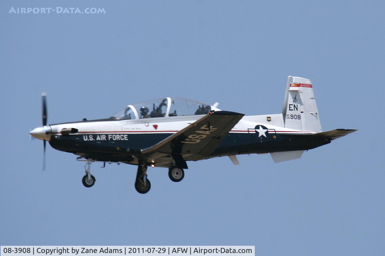 08-3908, 2008 Raytheon T-6A Texan II C/N PT-467, At Alliance Airport - Fort Worth, TX