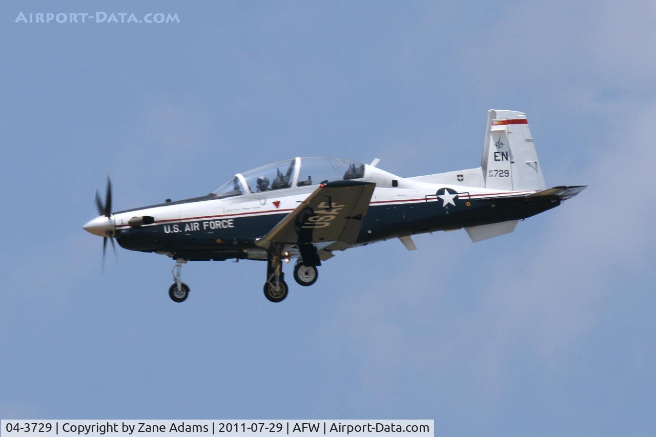 04-3729, 2004 Raytheon T-6A Texan II C/N PT-281, At Alliance Airport - Fort Worth, TX