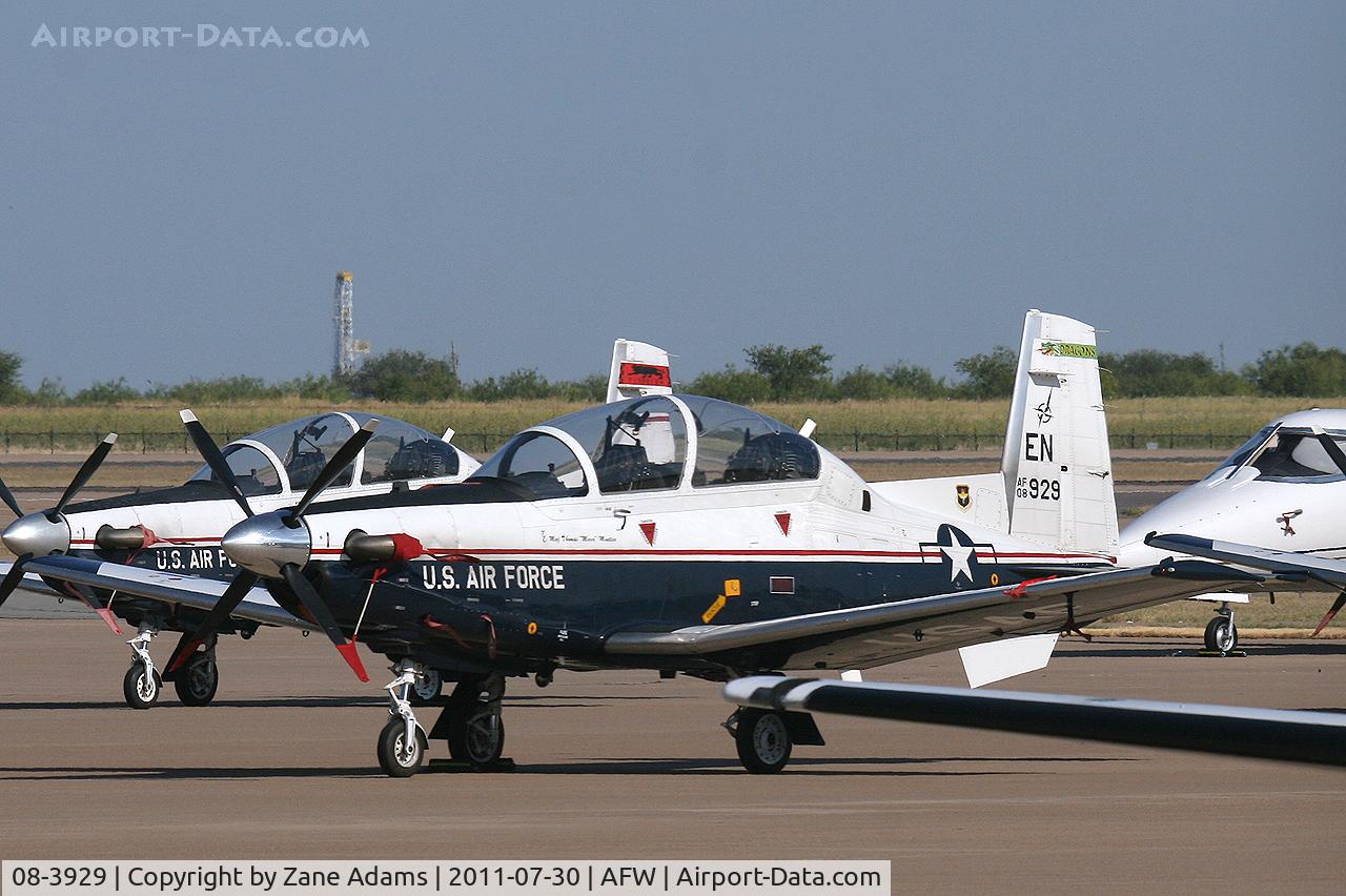 08-3929, 2008 Raytheon Beech T-6A Texan II C/N PT-488, At Alliance Airport - Fort Worth, TX