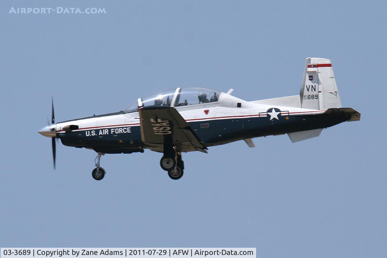 03-3689, 2003 Raytheon T-6A Texan II C/N PT-234, At Alliance Airport - Fort Worth, TX