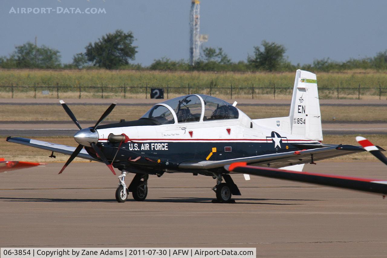 06-3854, 2006 Raytheon T-6A Texan II C/N PT409, At Alliance Airport - Fort Worth, TX
