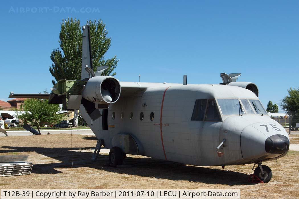 T12B-39, 1976 CASA C-212-100 Aviocar C/N A1-33-75, CASA 212-100 [75] Cuatro Vientos~EC 10/07/2011.