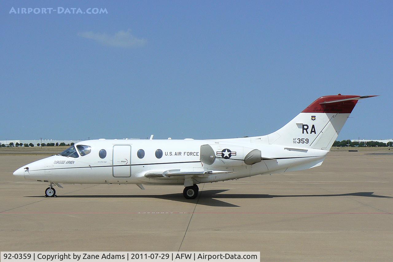 92-0359, 1992 Beechcraft T-1A Jayhawk C/N TT-73, At Alliance Airport
