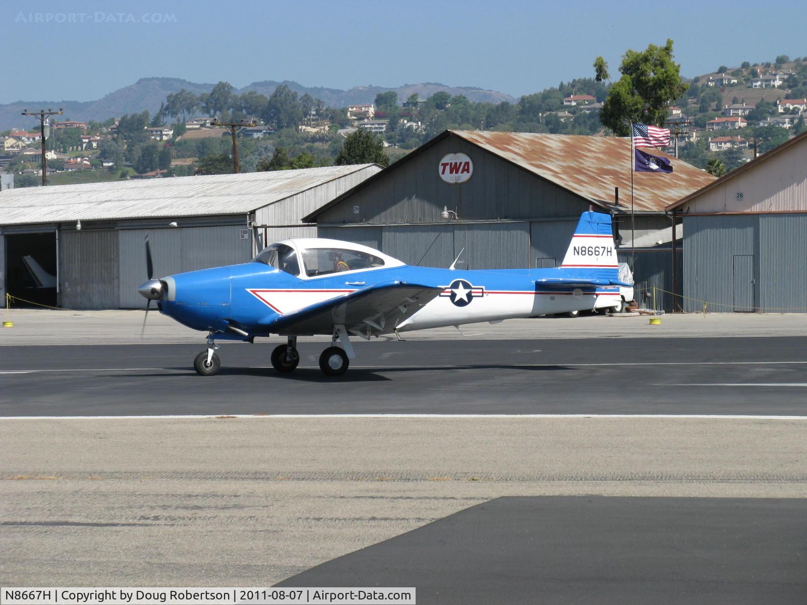 N8667H, 1947 North American Navion C/N NAV-4-667, 1947 North American NAVION, Continental IO-520 285 Hp upgrade, taking the active-Young Eagles Flight