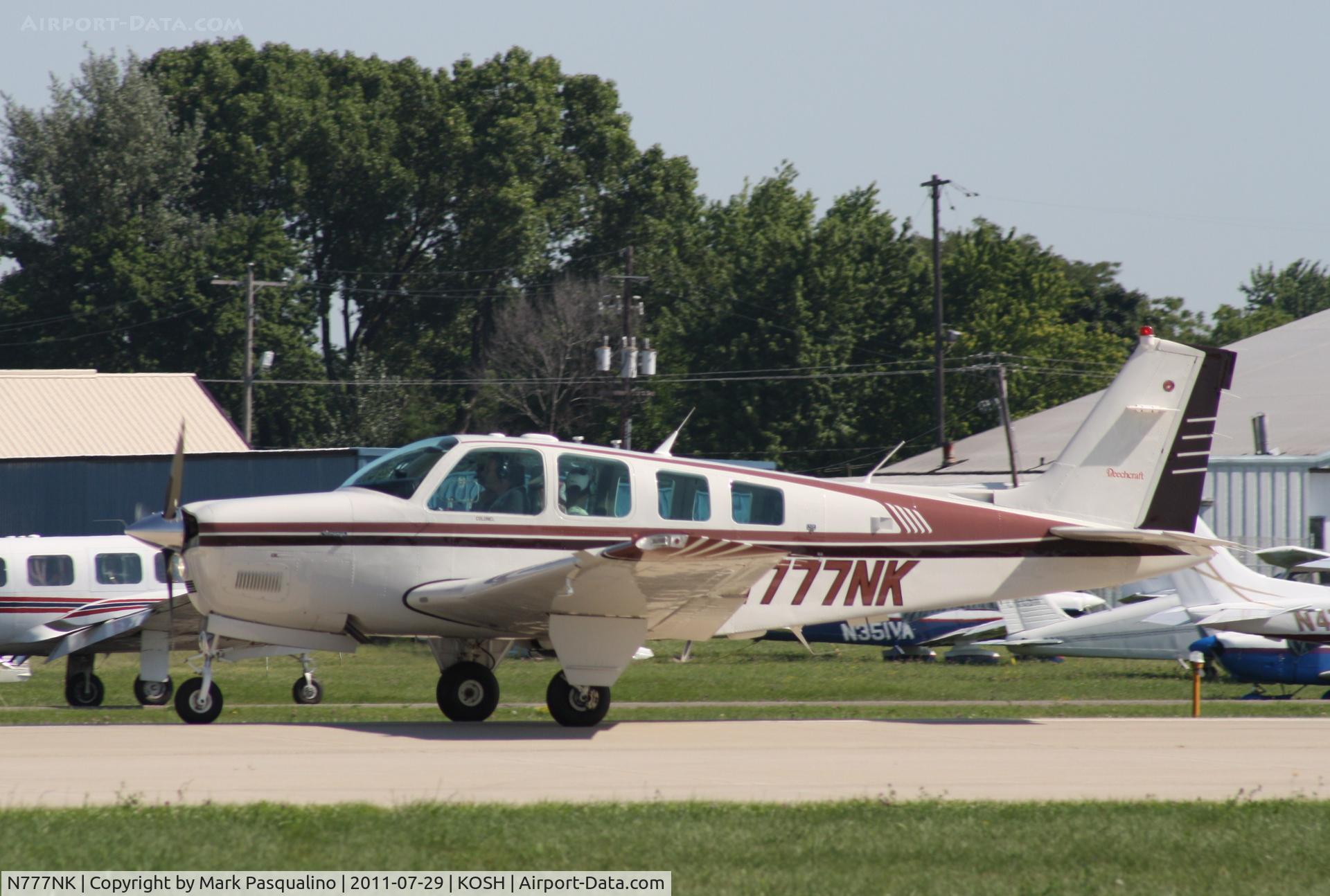 N777NK, 1996 Beech A36 Bonanza 36 C/N E-2996, Beech A36