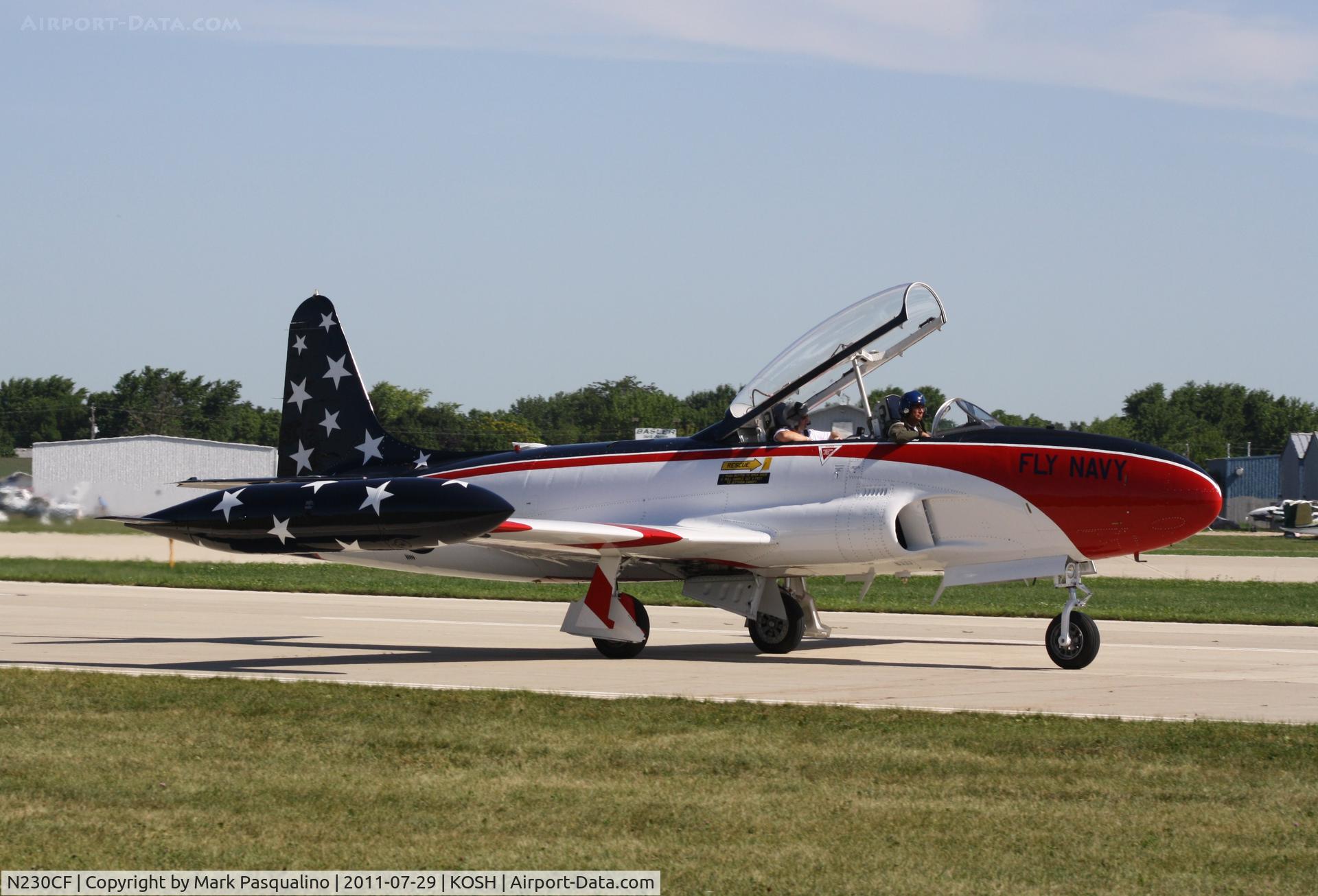 N230CF, 1953 Canadair CT-133 Silver Star 3 C/N T33-24, Canadair T-33