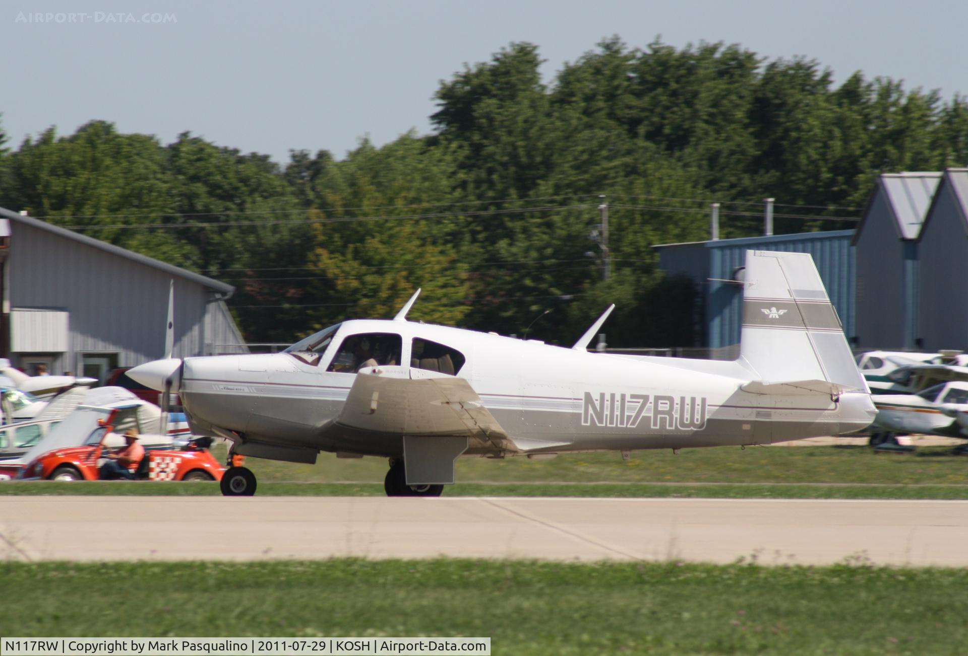 N117RW, 1962 Mooney M20C Ranger C/N 2014, Mooney M20C