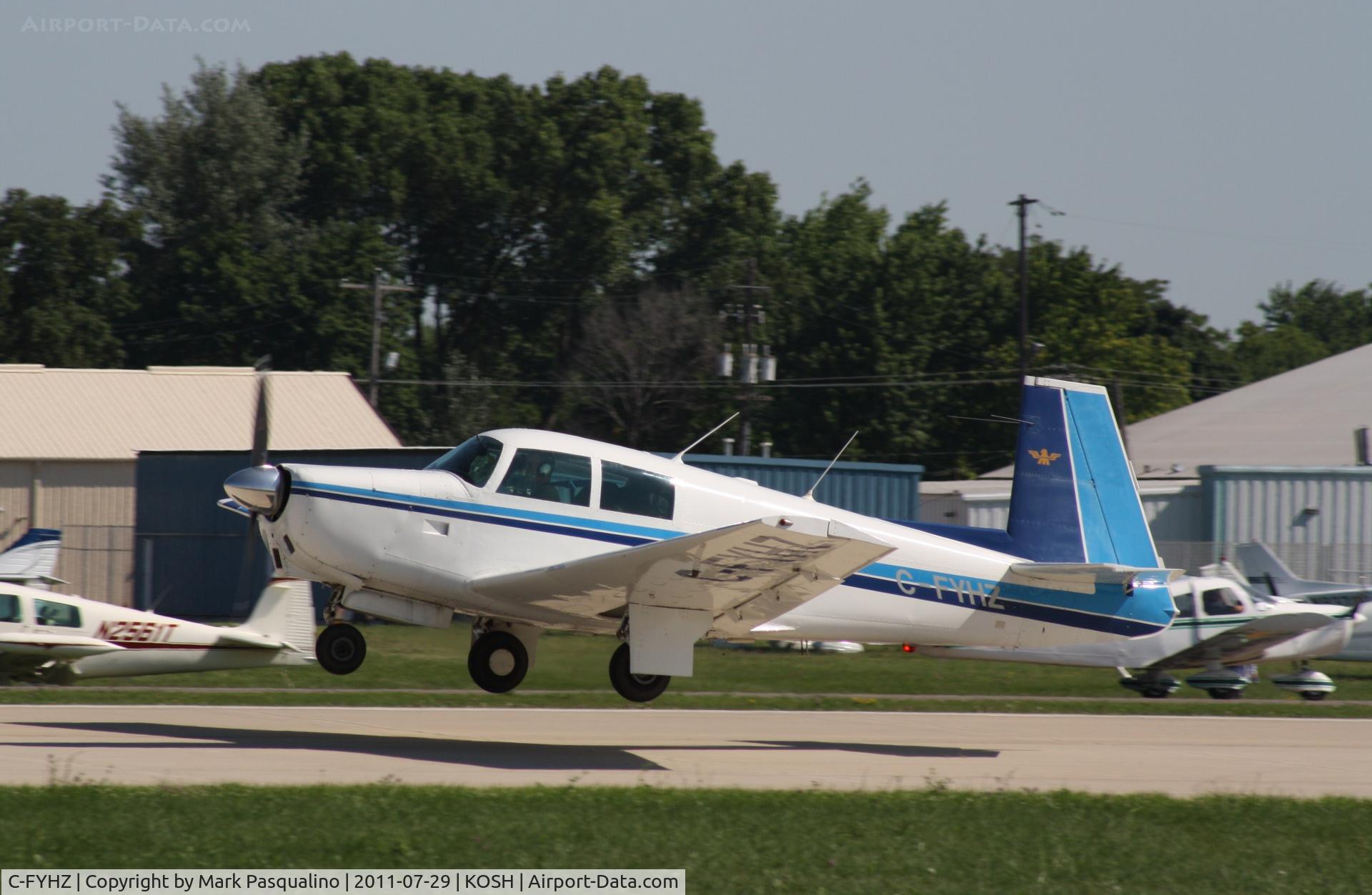 C-FYHZ, 1964 Mooney M20C Ranger C/N 2873, Mooney M20C