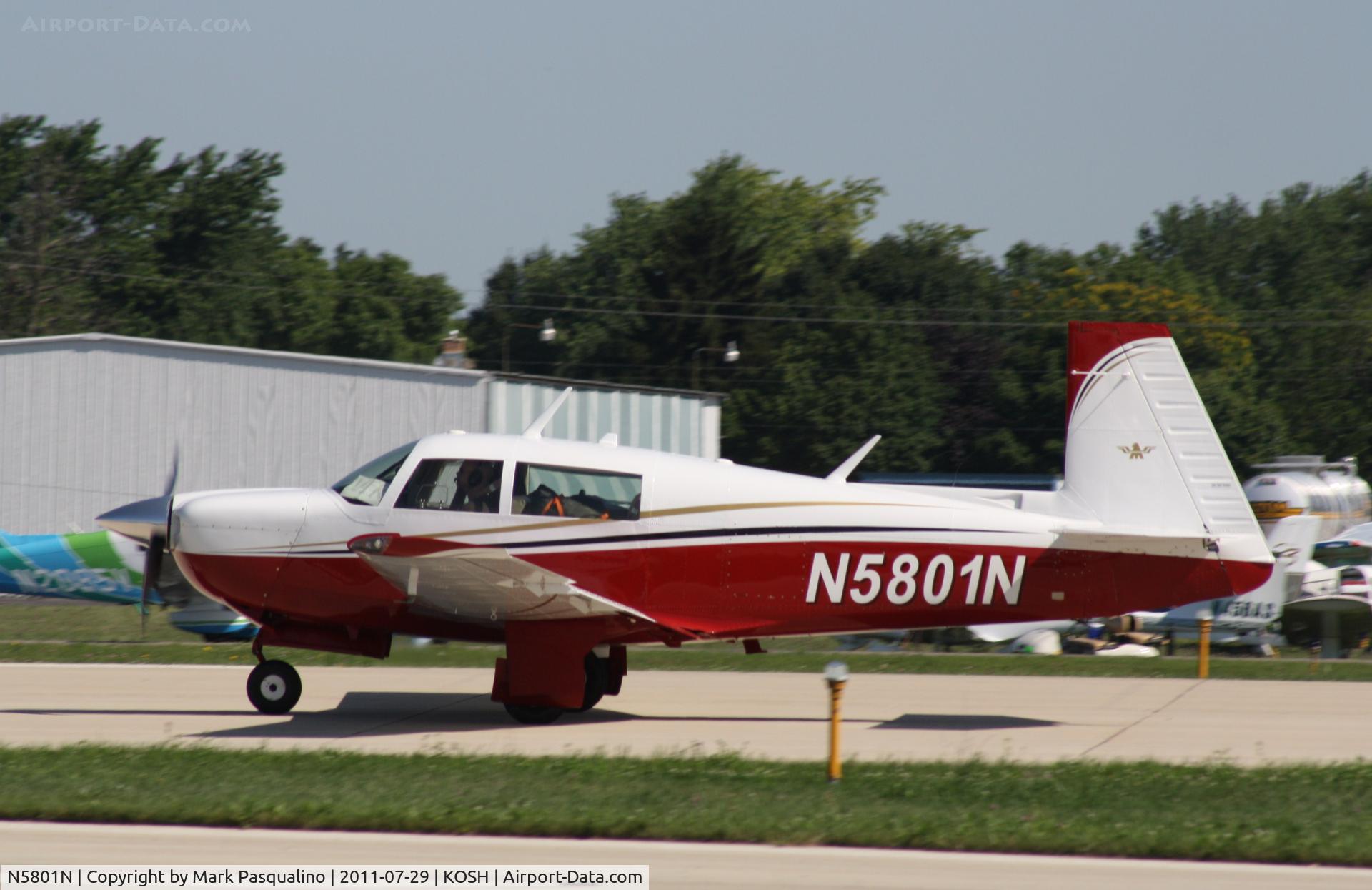 N5801N, Mooney M20J 201 C/N 24-1606, Mooney M20J