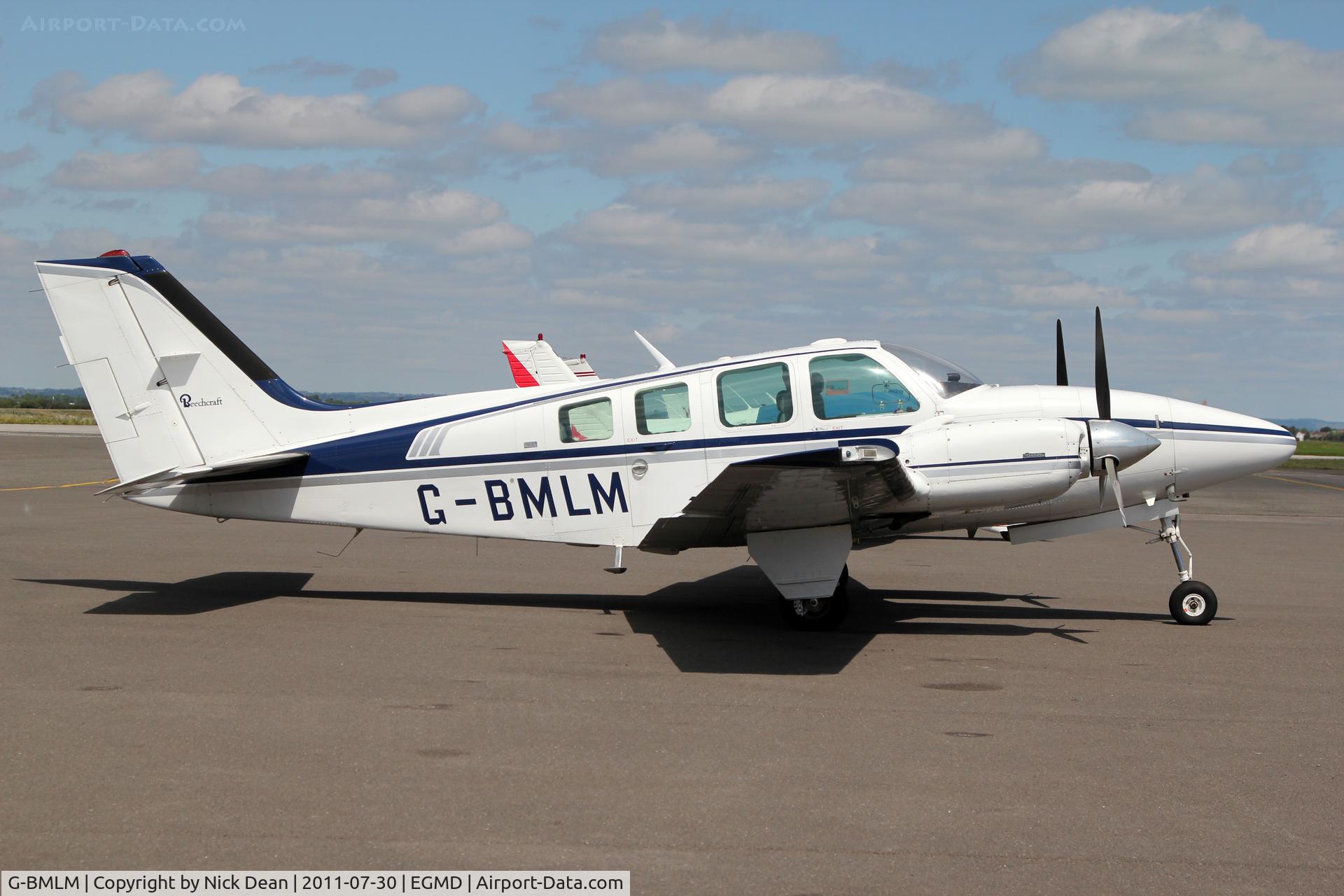 G-BMLM, 1973 Beech 58 Baron Baron C/N TH-405, EGMD/LYX