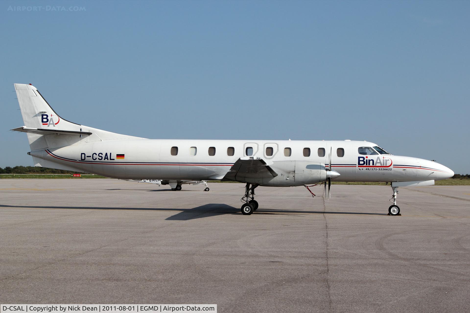D-CSAL, 1984 Fairchild Swearingen SA-227AC Metro III C/N AC-601, EGMD/LYX