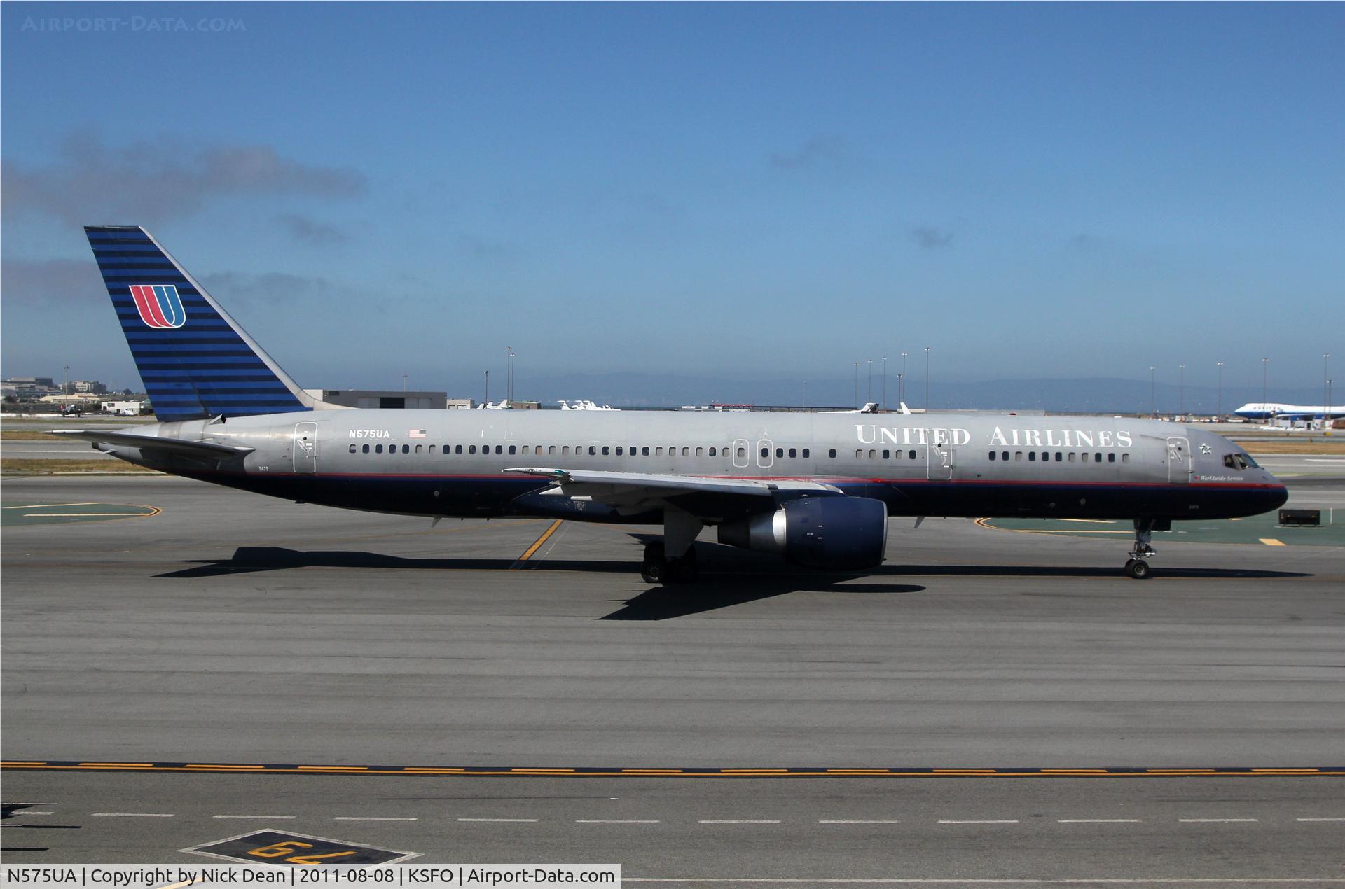 N575UA, 1993 Boeing 757-222 C/N 26689, KSFO/SFO