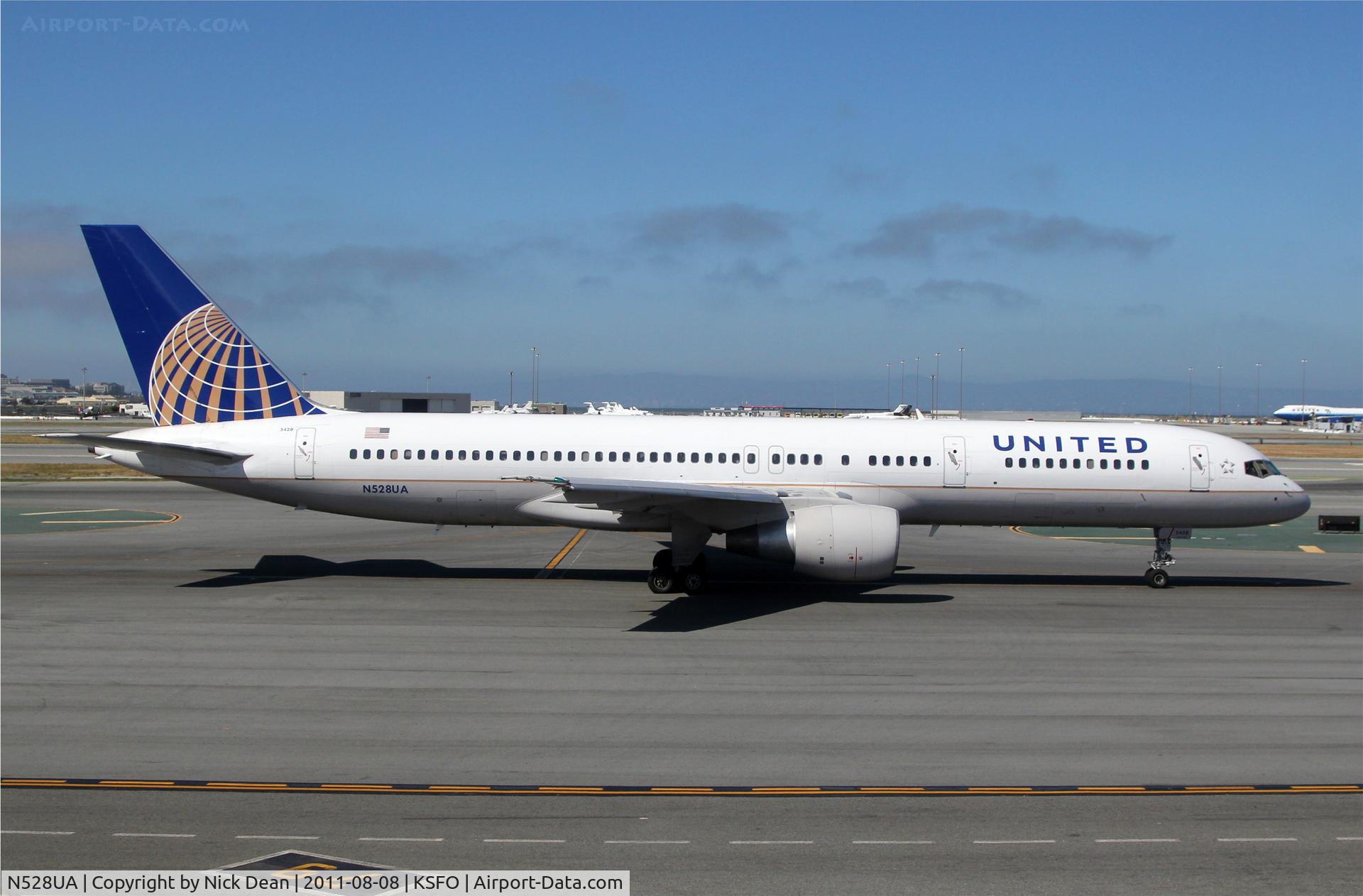 N528UA, 1991 Boeing 757-222 C/N 25018, KSFO/SFO