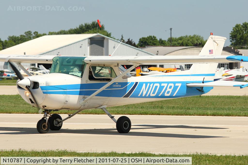N10787, 1973 Cessna 150L C/N 15075039, 1973 Cessna 150L, c/n: 15075039 at 2011 Oshkosh