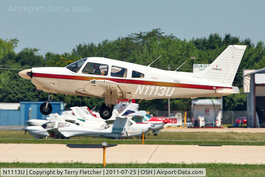N1113U, 1989 Piper PA-28-181 C/N 2890126, 1989 Piper PA-28-181, c/n: 2890126 at 2011 Oshkosh