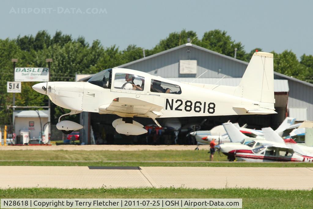 N28618, 1978 Grumman American AA-5B Tiger C/N AA5B0707, 1978 Grumman American Avn. Corp. AA-5B, c/n: AA5B0707 at 2011 Oshkosh