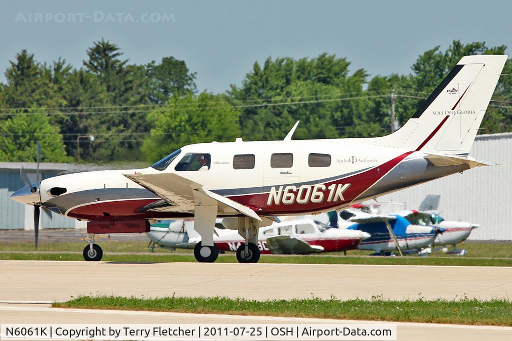 N6061K, 2008 Piper PA-46-500TP Malibu Meridian C/N 4697374, 2008 Piper PA46-500TP, c/n: 4697374 at 2011 Oshkosh