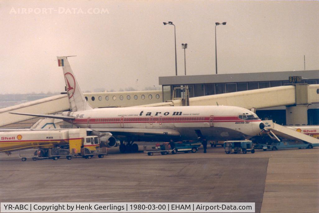 YR-ABC, 1974 Boeing 707-3K1C C/N 20805, Tarom