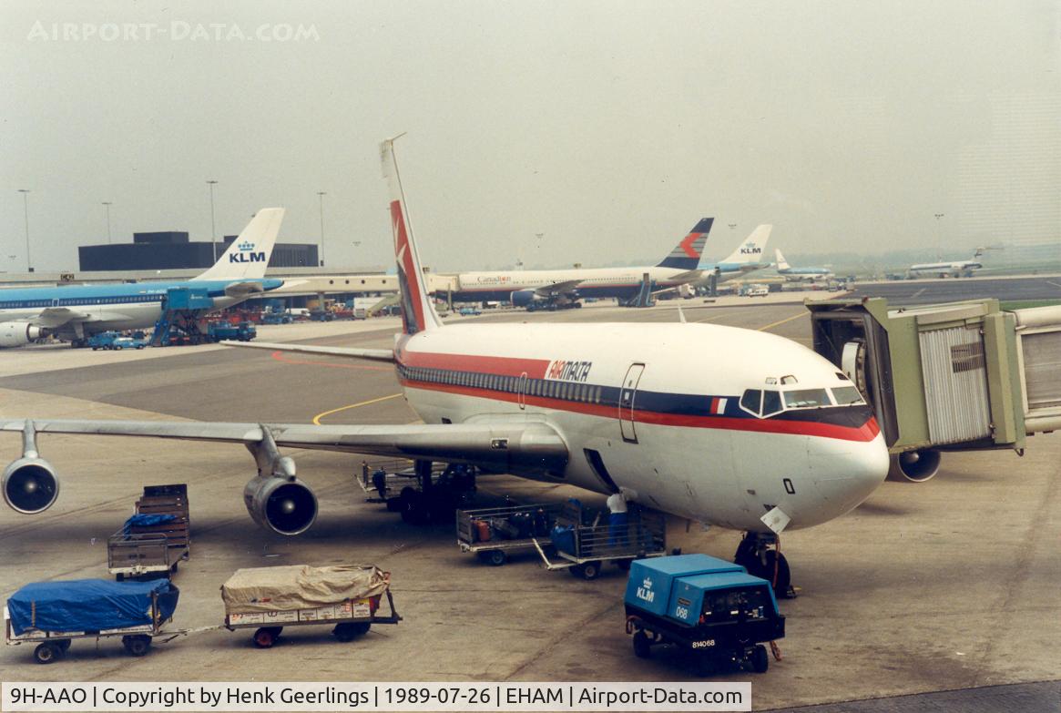 9H-AAO, 1965 Boeing 720-047B C/N 18829, Air Malta