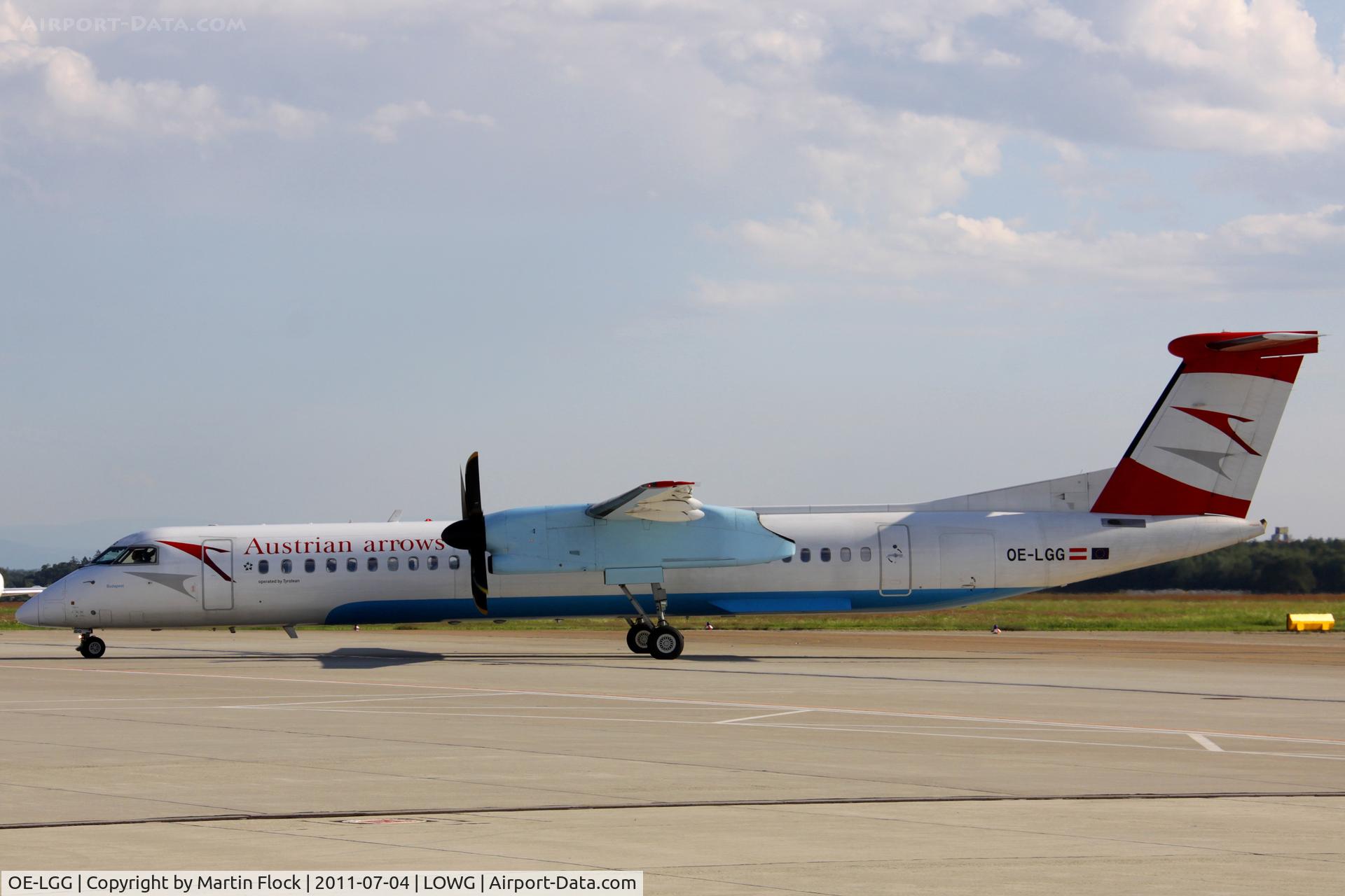 OE-LGG, 2002 De Havilland Canada DHC-8-402Q Dash 8 C/N 4074, .....