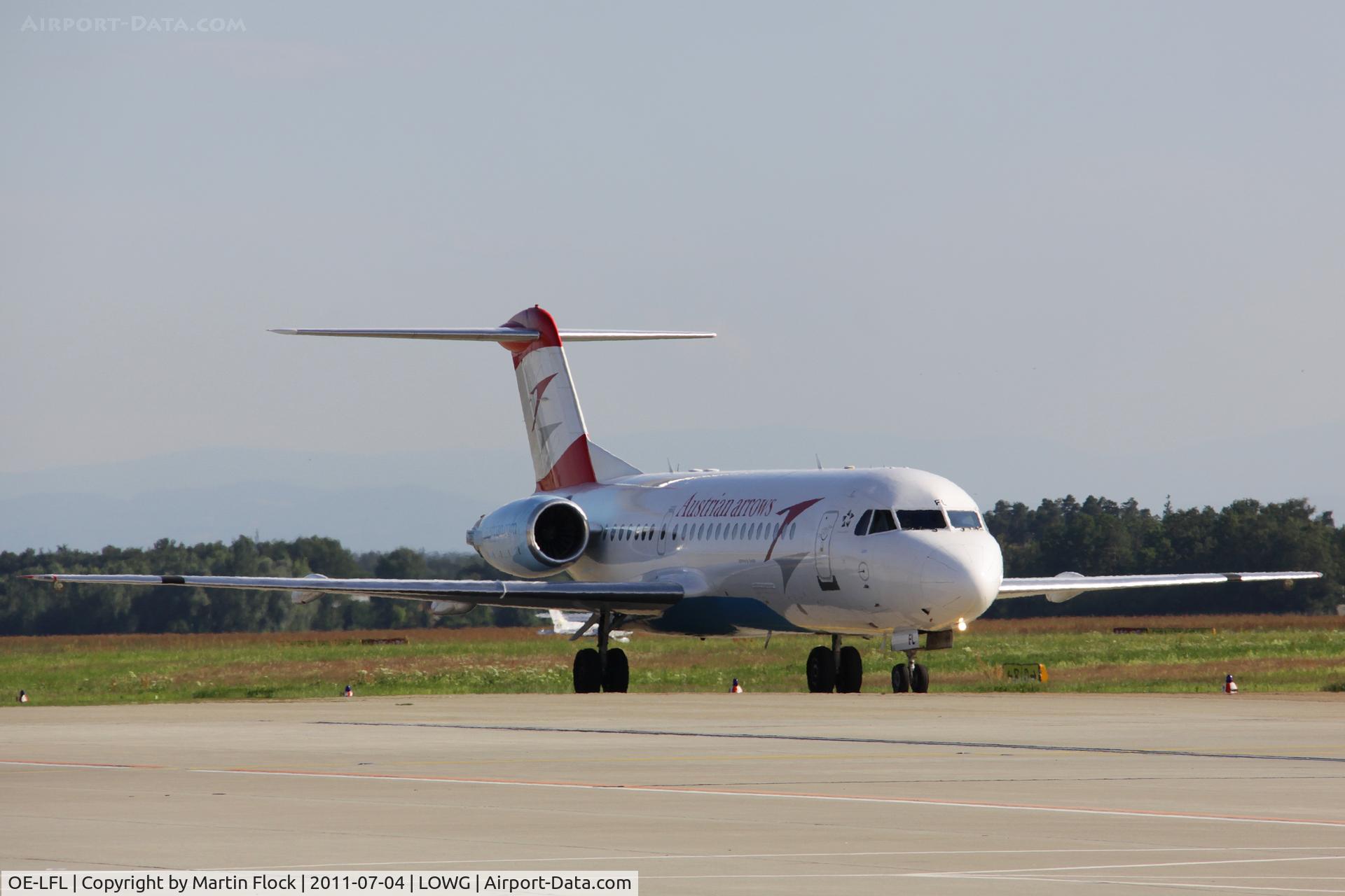 OE-LFL, 1995 Fokker 70 (F-28-0070) C/N 11573, .....