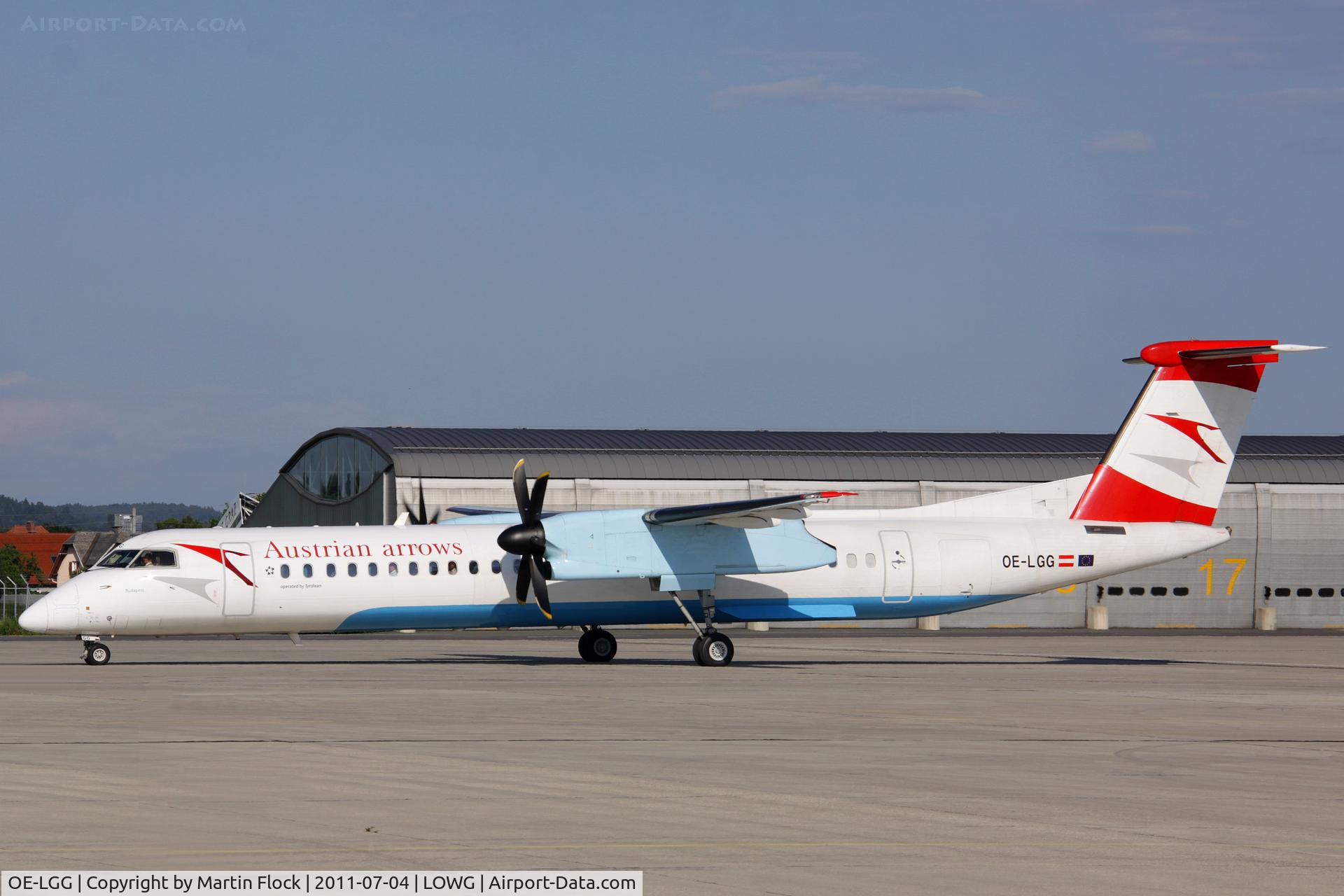OE-LGG, 2002 De Havilland Canada DHC-8-402Q Dash 8 C/N 4074, .....