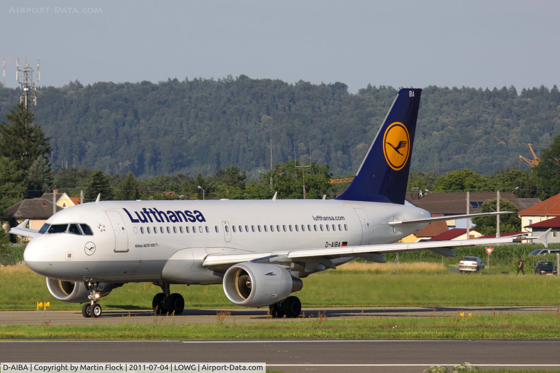 D-AIBA, 2009 Airbus A319-114 C/N 4141, .....