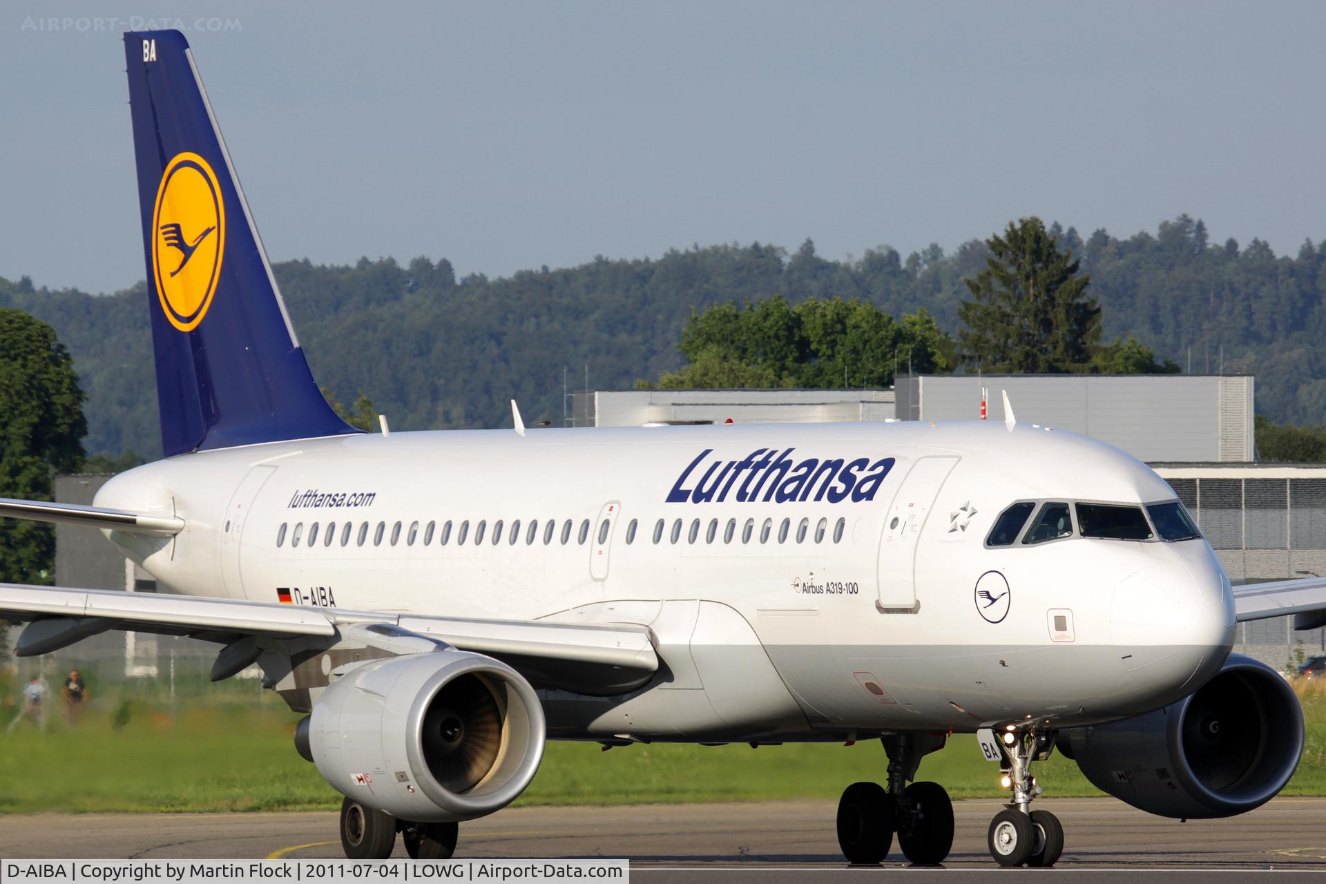 D-AIBA, 2009 Airbus A319-114 C/N 4141, .....
