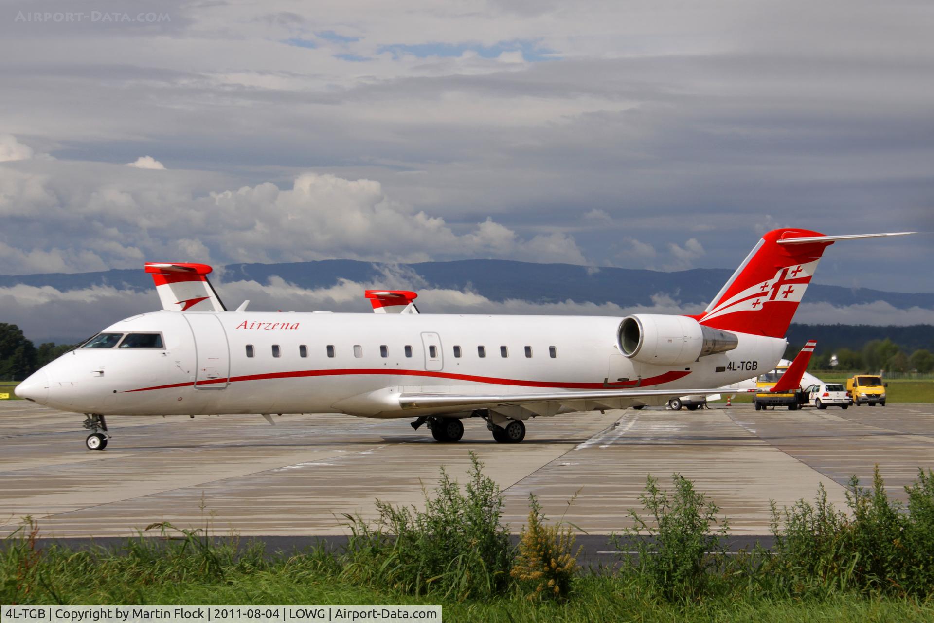 4L-TGB, 2000 Canadair CRJ-200LR (CL-600-2B19) C/N 7442, .....