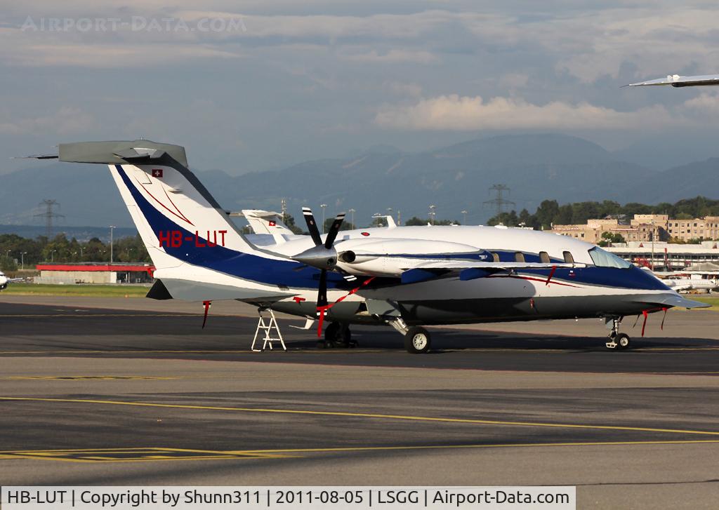 HB-LUT, 2010 Piaggio P-180 Avanti C/N 1201, Parked...