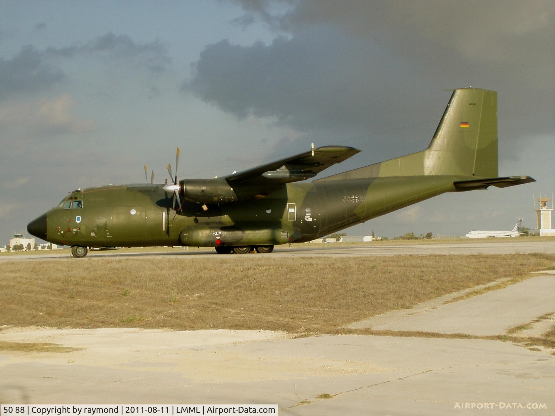 50 88, Transall C-160D C/N D125, C160 Transall 50-88 German Air Force