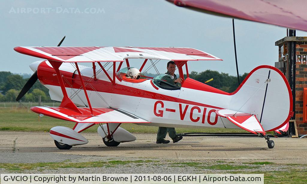 G-VCIO, 1997 EAA Acro Sport II C/N PFA 072A-12388, SHOT AT HEADCORN