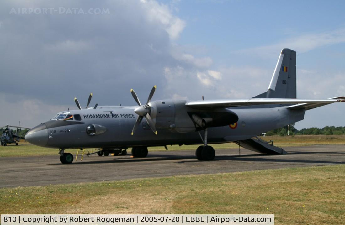 810, 1985 Antonov An-26 C/N 13810, Spottersday.Romanian Air Force.