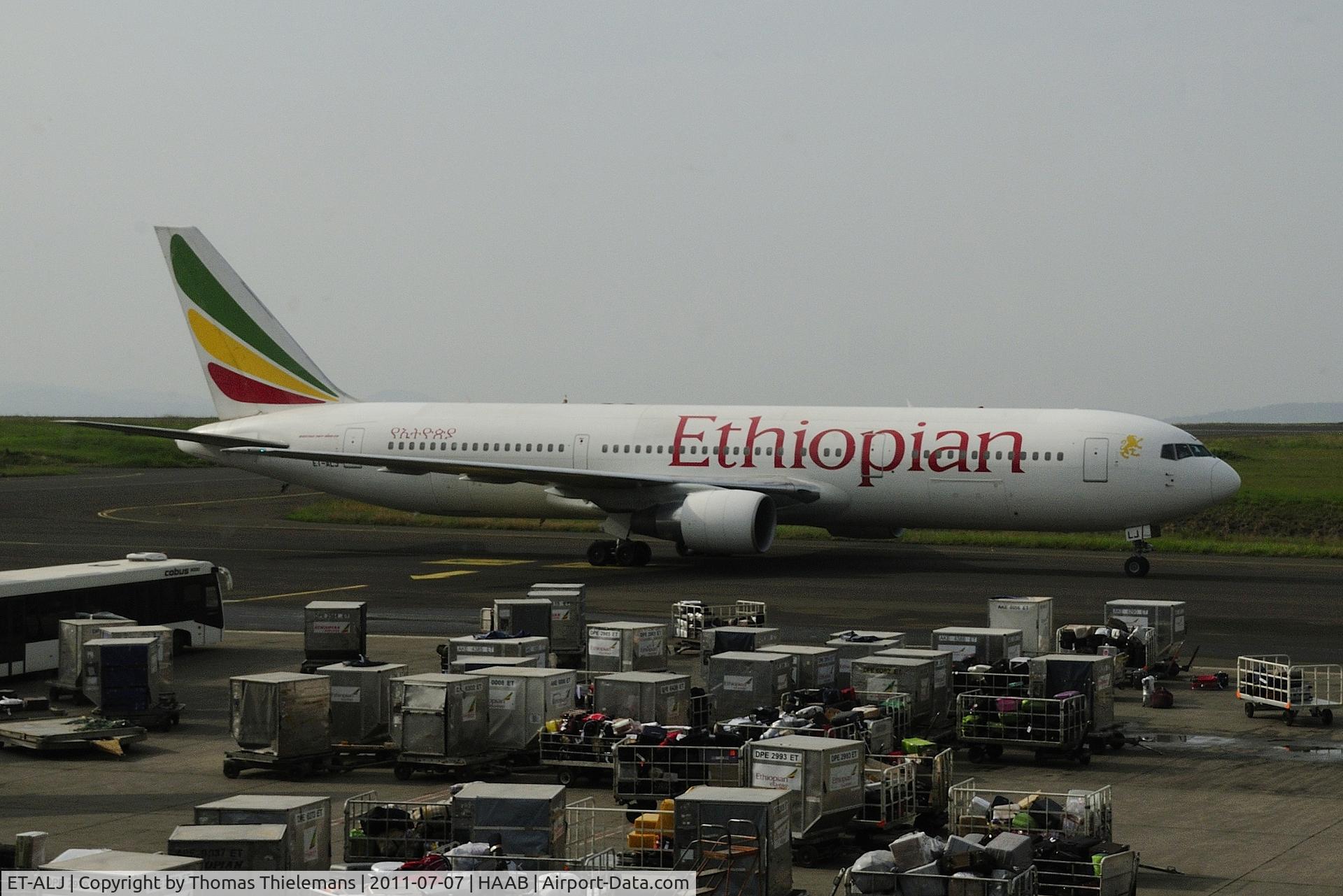 ET-ALJ, 2003 Boeing 767-360/ER C/N 33767, /