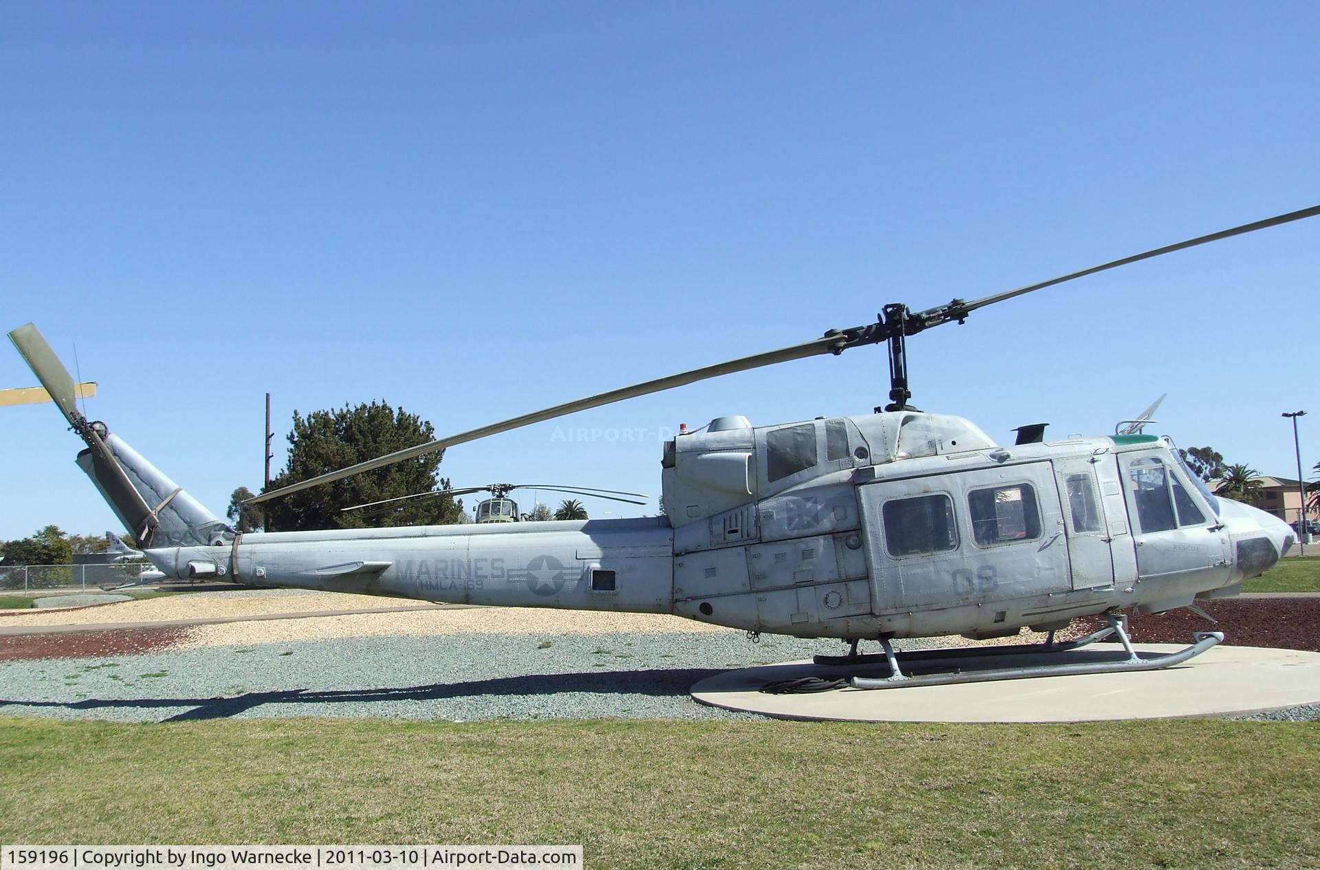 159196, Bell UH-1N C/N 31672, Bell UH-1N Iroquois at the Flying Leatherneck Aviation Museum, Miramar CA