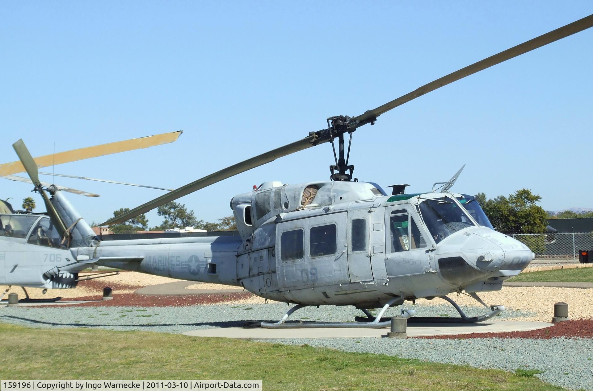 159196, , Bell UH-1N Iroquois at the Flying Leatherneck Aviation Museum, Miramar CA