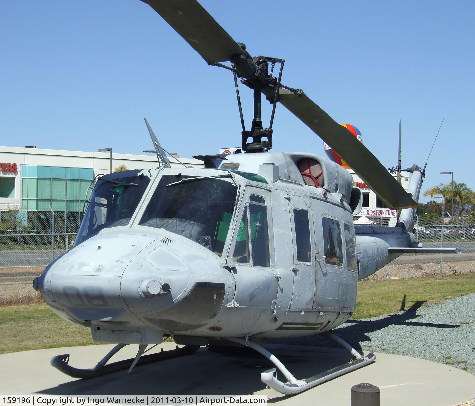 159196, Bell UH-1N C/N 31672, Bell UH-1N Iroquois at the Flying Leatherneck Aviation Museum, Miramar CA