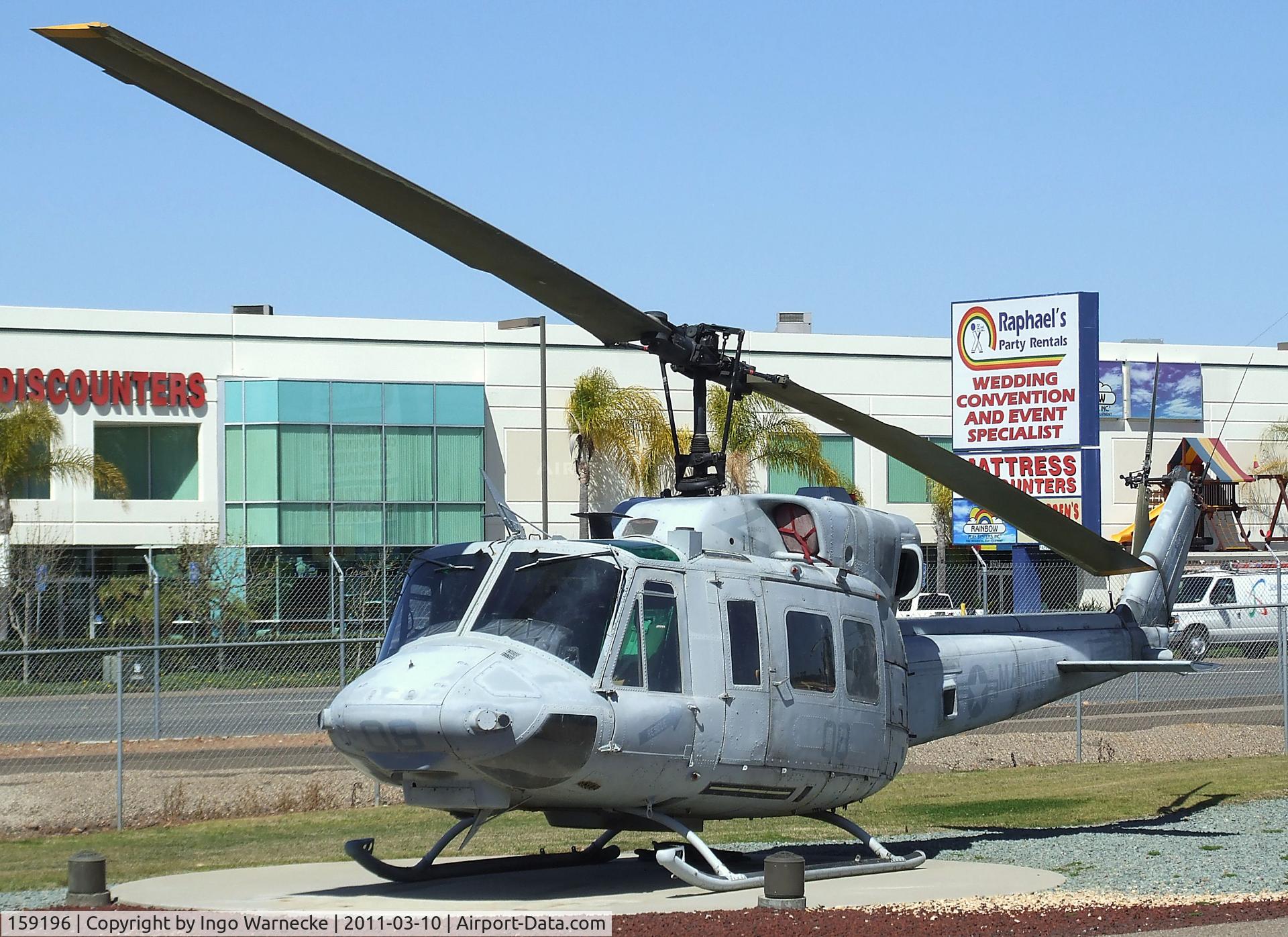159196, Bell UH-1N C/N 31672, Bell UH-1N Iroquois at the Flying Leatherneck Aviation Museum, Miramar CA