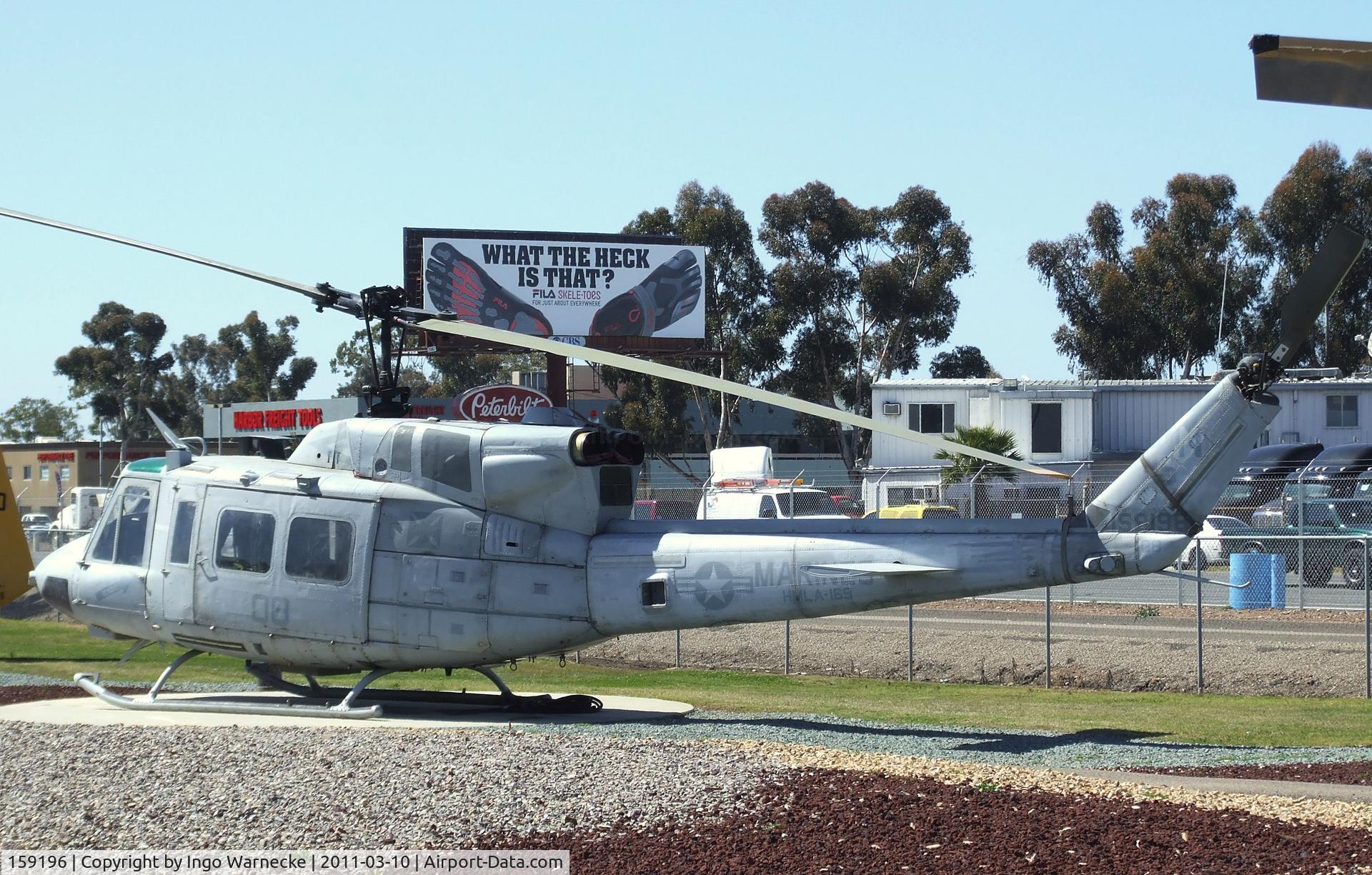 159196, Bell UH-1N C/N 31672, Bell UH-1N Iroquois at the Flying Leatherneck Aviation Museum, Miramar CA