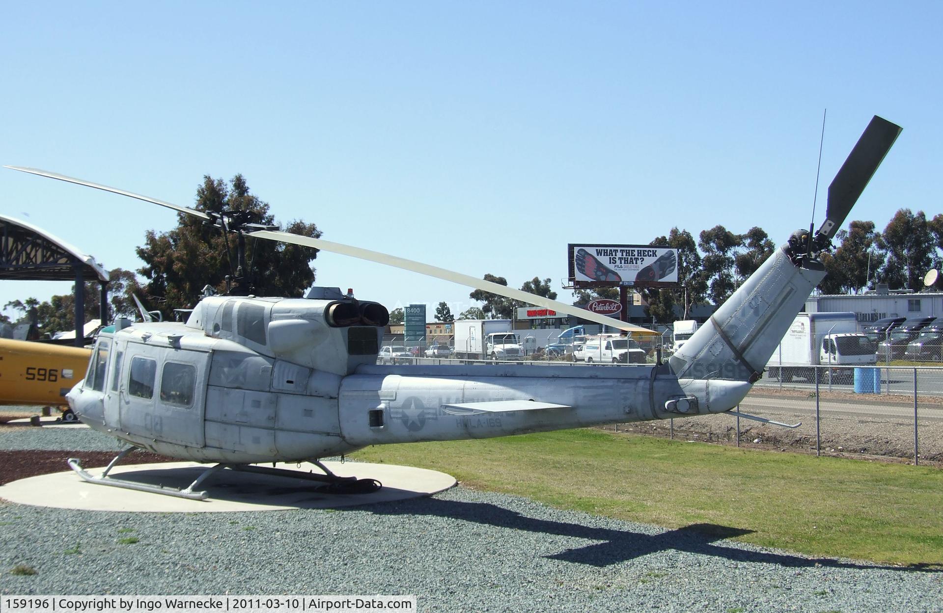 159196, Bell UH-1N C/N 31672, Bell UH-1N Iroquois at the Flying Leatherneck Aviation Museum, Miramar CA