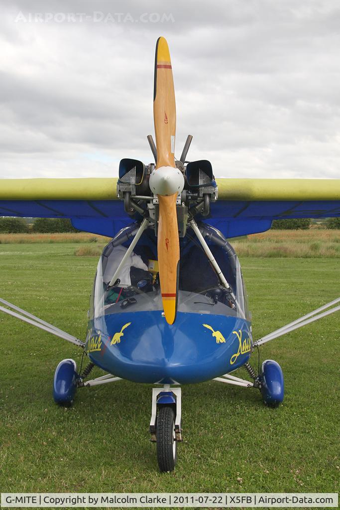G-MITE, 2004 X'Air Falcon Jabiru(4) C/N BMAA/HB/296, X'Air Falcon Jabiru(4) at Fishburn Airfield, July 2011.