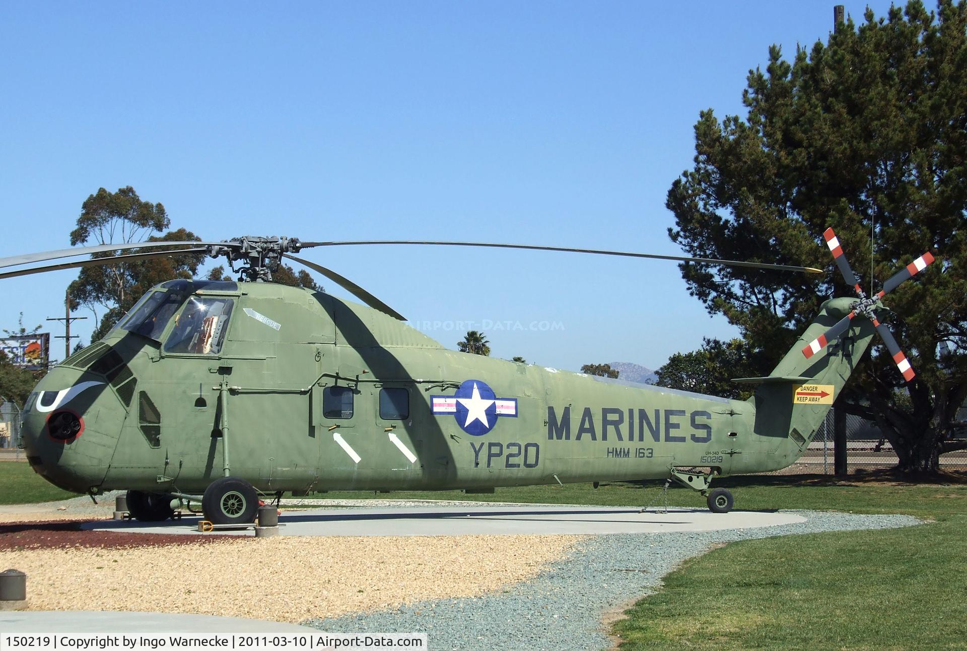 150219, Sikorsky UH-34D Seahorse C/N 58-1559, Sikorsky UH-34D Seahorse at the Flying Leatherneck Aviation Museum, Miramar CA