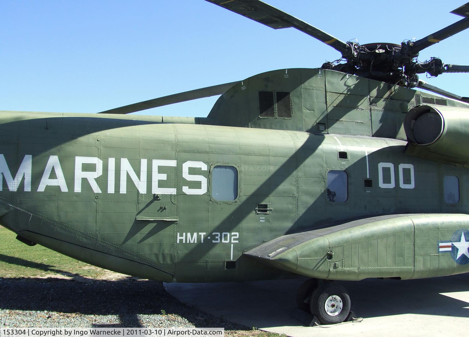 153304, Sikorsky CH-53A Sea Stallion C/N 65-081, Sikorsky CH-53A Sea Stallion at the Flying Leatherneck Aviation Museum, Miramar CA
