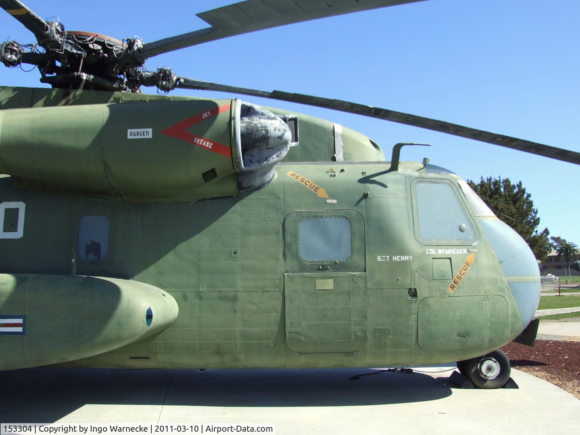 153304, Sikorsky CH-53A Sea Stallion C/N 65-081, Sikorsky CH-53A Sea Stallion at the Flying Leatherneck Aviation Museum, Miramar CA