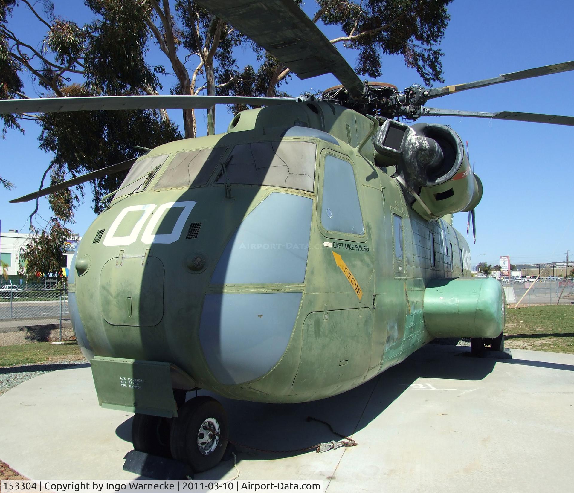 153304, Sikorsky CH-53A Sea Stallion C/N 65-081, Sikorsky CH-53A Sea Stallion at the Flying Leatherneck Aviation Museum, Miramar CA