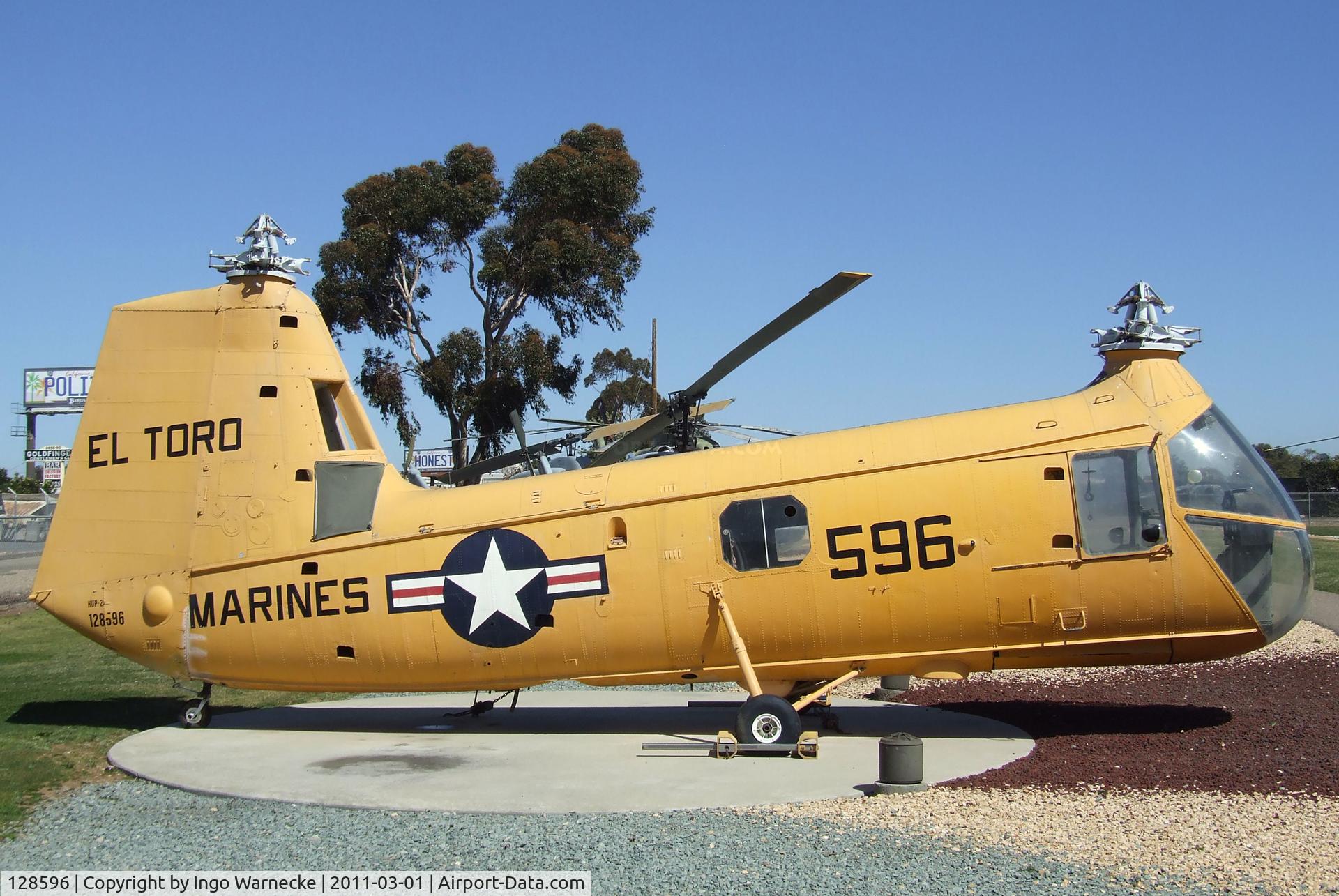128596, 1962 Piasecki HUP-2/UH-25B  Retriever C/N 150, Piasecki HUP-2 / UH-25B Retriever at the Flying Leatherneck Aviation Museum, Miramar CA