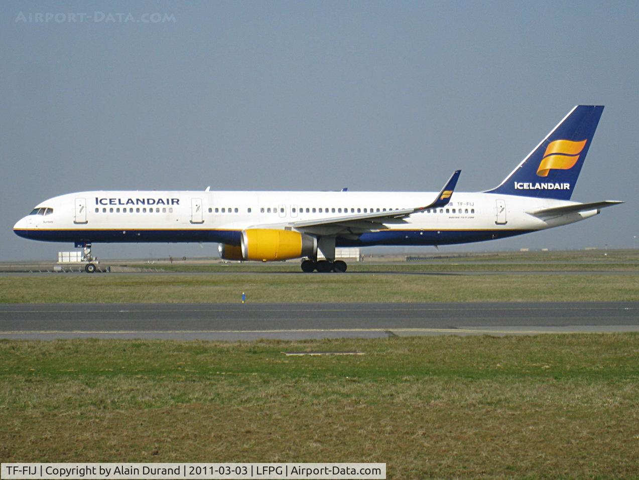 TF-FIJ, 1991 Boeing 757-208 C/N 25085, l/n 368, ex G-BTEJ,