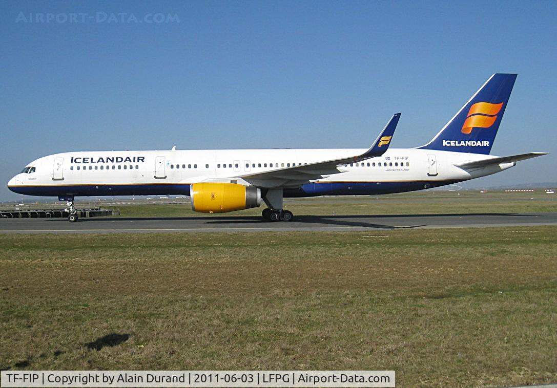 TF-FIP, 2000 Boeing 757-208 C/N 30423, TF-FIN was first allocated to a Fokker 27.